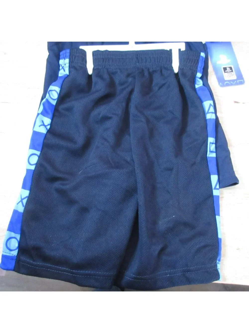 Sony Playstation Logo 3 Piece Set Child 5/6 Shirt Tank Top Shorts Isaac Morris